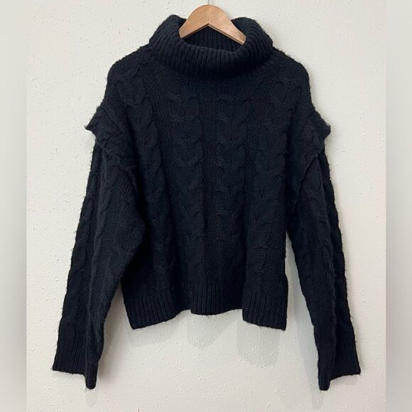 Joe’s ADELINE SWEATER Black Size L - Picture 4 of 12